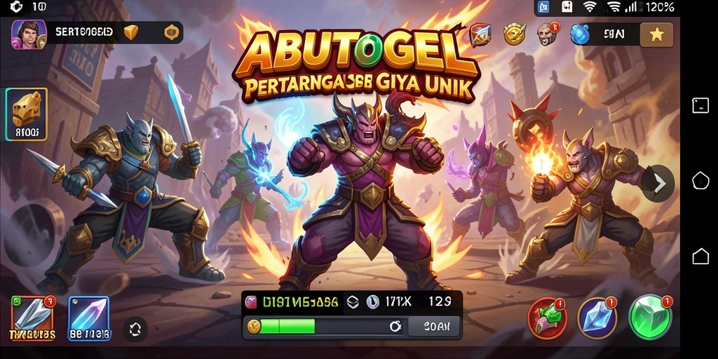 Gameplay seru dan mengesankan di ABUTOGEL.