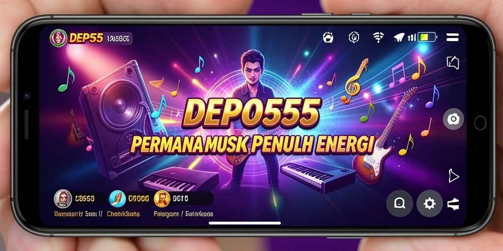Tampilan gameplay DEPO555 yang seru dan interaktif.