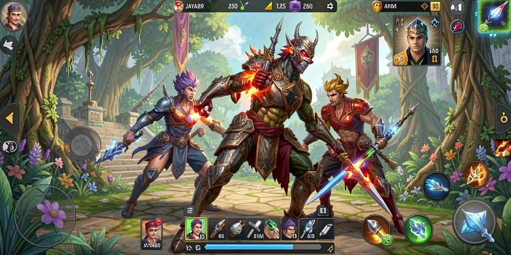 Tampilan gameplay menarik dan strategis dari JAYA89.