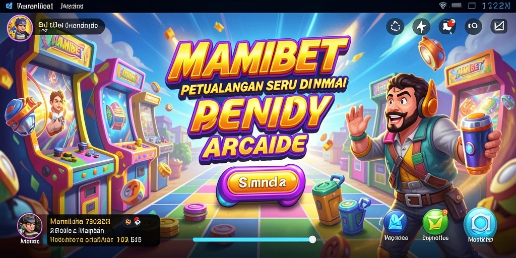 Tampilan seru gameplay MAMIBET saat beraksi di level yang menantang.