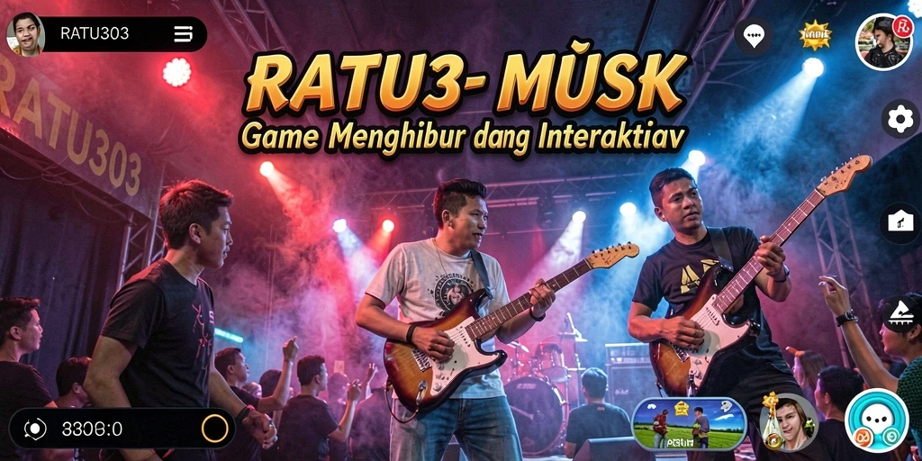 Tampilan gameplay RATU303 yang menarik saat bermain musik.