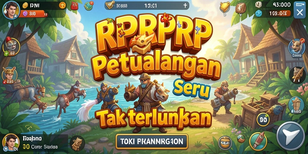 Screenshot RPRPRP menampilkan gameplay petualangan yang seru dan mendebarkan.